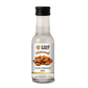 Almond essence bottle, 50ml, food flavouring