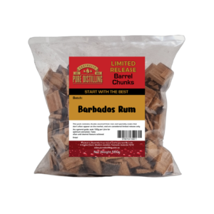 Bag of Pure Distilling Barbados Rum barrel chunks