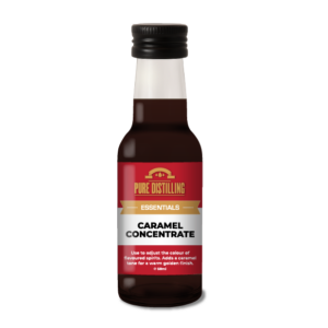 Bottle of Pure Distilling caramel concentrate