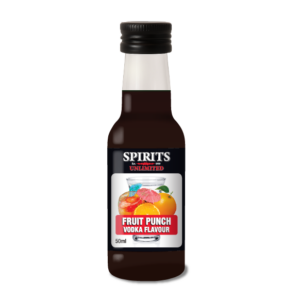 Bottle of Spirits Unlimited Fruit Punch Vodka Flavour