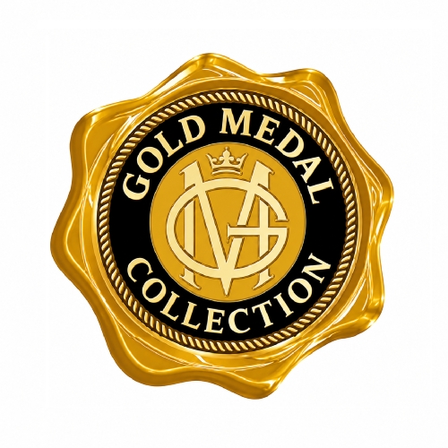 Gold Medal Collection embossed wax seal emblem