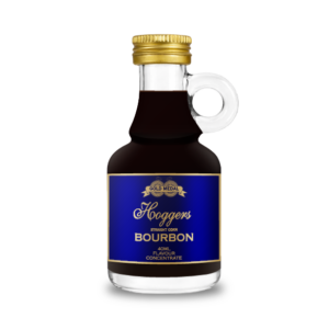 Small bottle of Hoggers Bourbon flavour concentrate