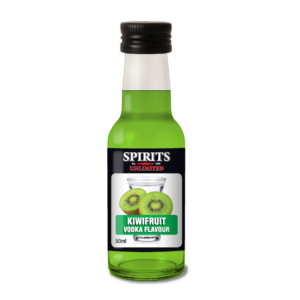 Small bottle of Kiwifruit Vodka Flavour Spirits Unlimited