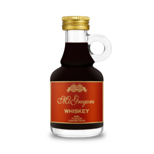 Small bottle of KC Gregors Whiskey flavour concentrate