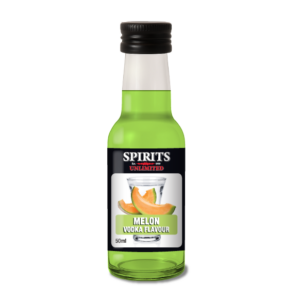 Small melon-flavoured vodka bottle, Spirits Unlimited