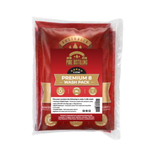 Premium 8 wash pack distilling ingredient kit